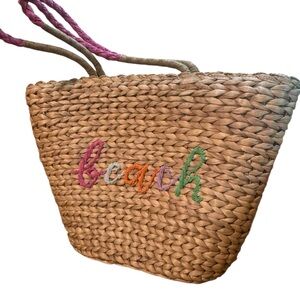 Tote with Multicolor Logo